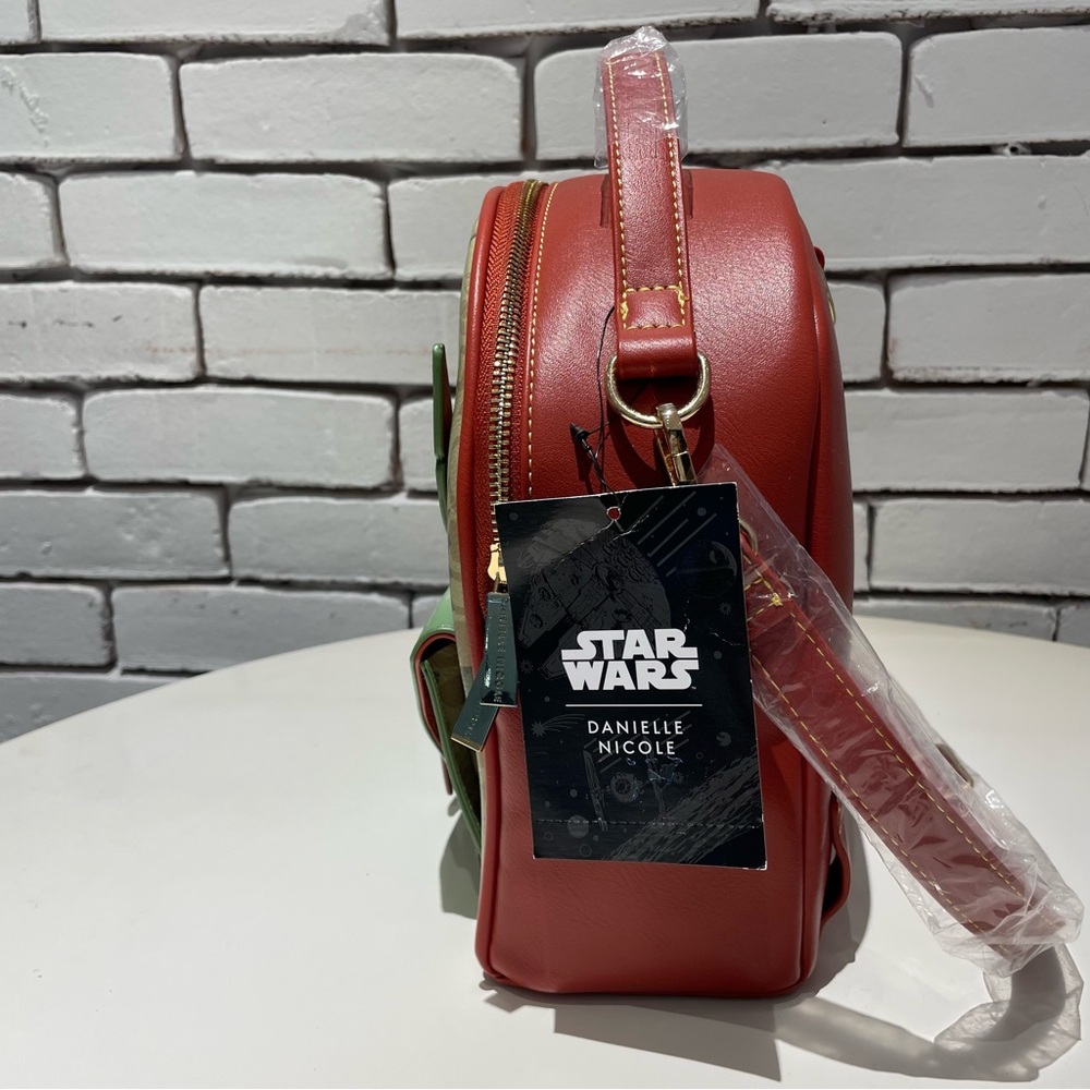 Star Wars x Danielle Nicole Ewok Endor Mini Backpack or Crossbody - Picture 7 of 14